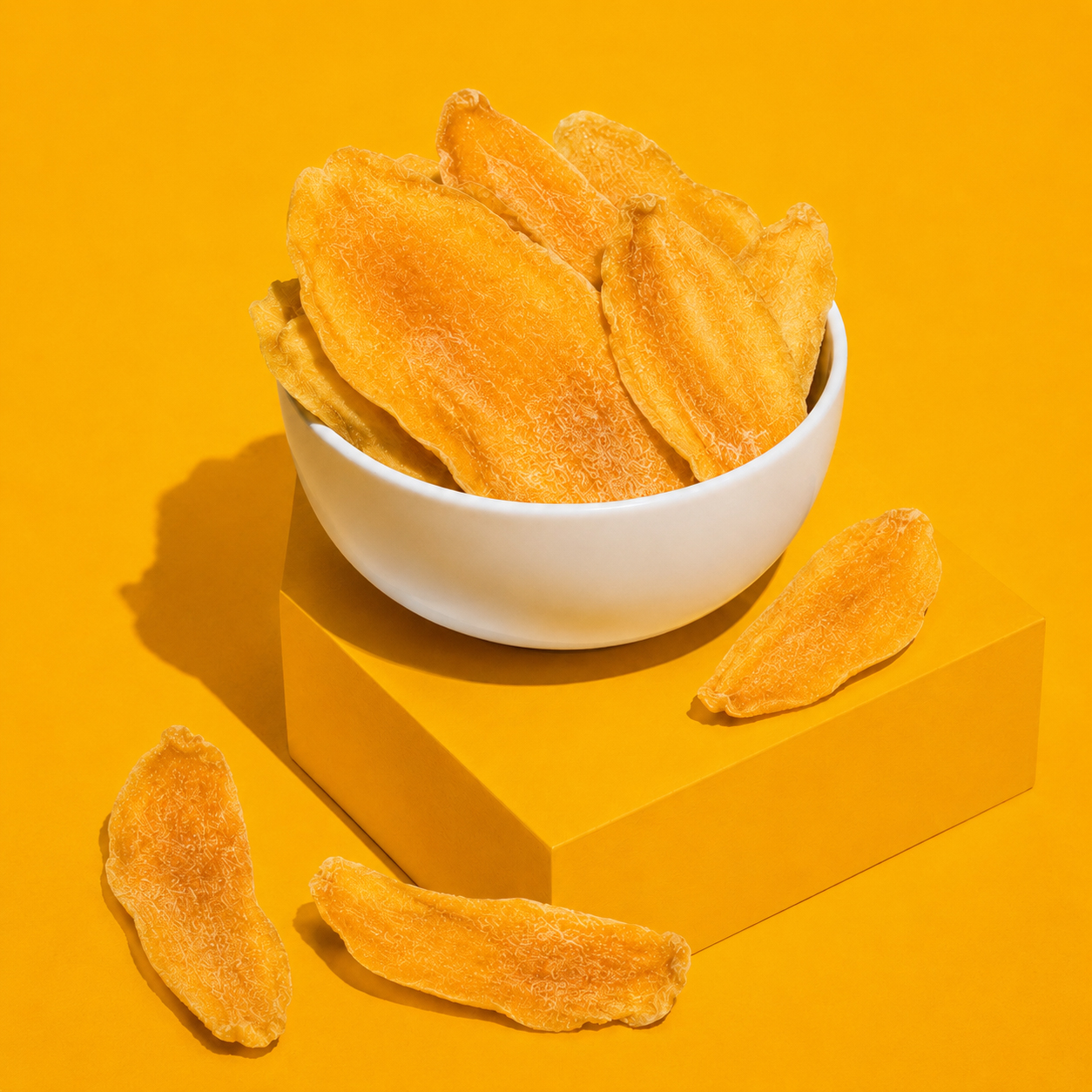 Mango-Scheiben, natur belassen